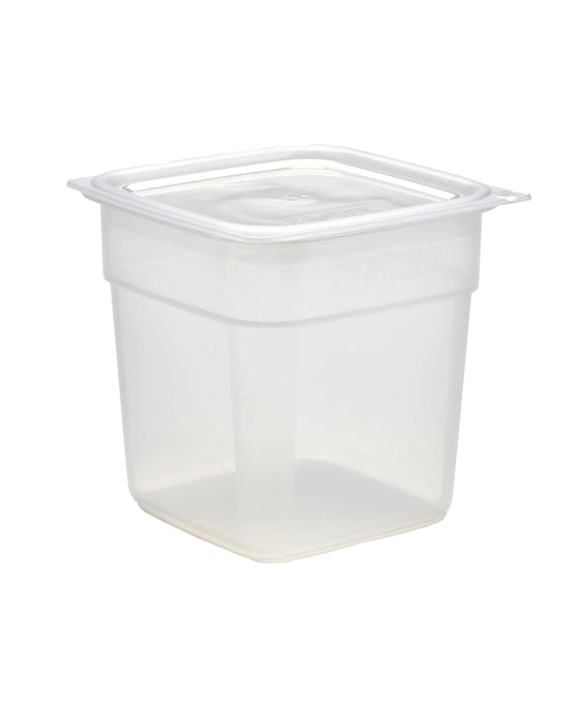 Hộp Đựng Thực Phẩm Vuông FreshPro Cambro 1SFSPROPP190 0.9 lít - CamSquare®, Polypropylene, Trong Mờ