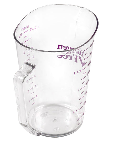 Cốc Đong Cambro 200MCCW441 Dung Tích 1.9 lít Không Gây Dị Ứng Polycarbonate Trong