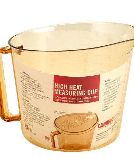 Cốc Đong Cambro 200MCH150 1.9 lít Chịu Nhiệt Cao Nhựa Hổ Phách
