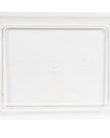 Nắp Khay Thực Phẩm ColdFest Cambro 20CFC135 - Cỡ Nửa, Phẳng, Trong Suốt