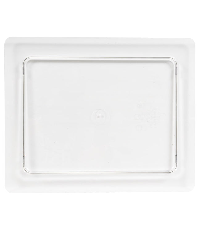 Nắp Khay Thực Phẩm ColdFest Cambro 20CFC135 - Cỡ Nửa, Phẳng, Trong Suốt