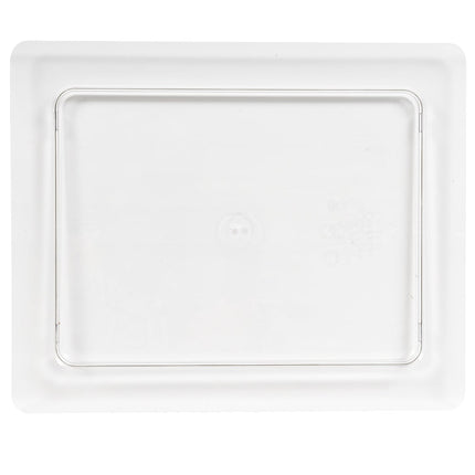 Nắp Khay Thực Phẩm ColdFest Cambro 20CFC135 - Cỡ Nửa, Phẳng, Trong Suốt