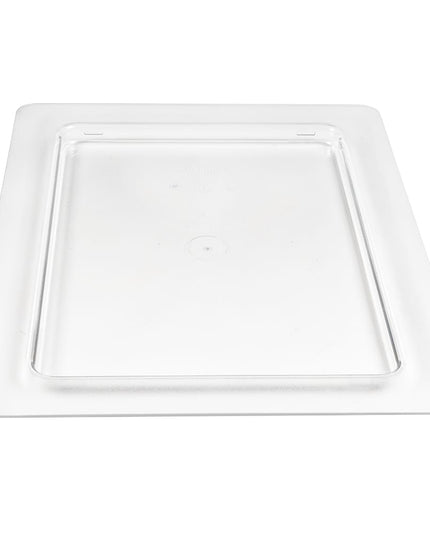 Nắp Khay Thực Phẩm ColdFest Cambro 20CFC135 - Cỡ Nửa, Phẳng, Trong Suốt