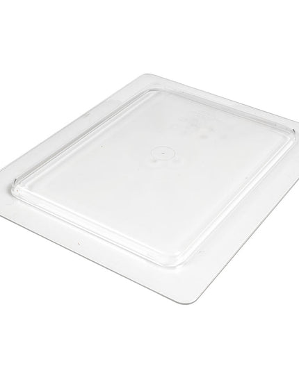 Nắp Khay Thực Phẩm ColdFest Cambro 20CFC135 - Cỡ Nửa, Phẳng, Trong Suốt