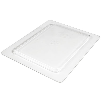 Nắp Khay Thực Phẩm ColdFest Cambro 20CFC135 - Cỡ Nửa, Phẳng, Trong Suốt