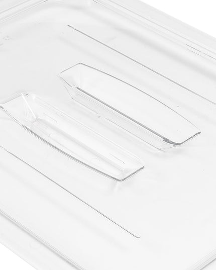Cambro 20CWCH135 Nắp Khay Thức Ăn Cỡ 1/2 Có Tay Cầm, Polycarbonate, Trong Suốt