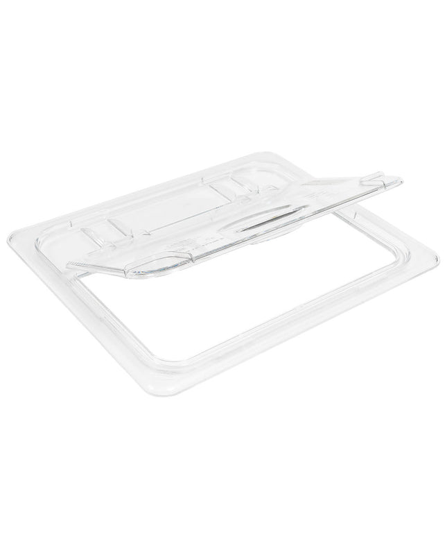 Nắp Khay Thực Phẩm Cambro 20CWL135 FlipLid - Cỡ 1/2, Bản Lề, Trong Suốt