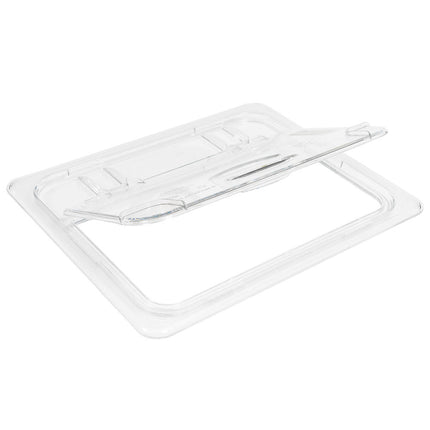 Nắp Khay Thực Phẩm Cambro 20CWL135 FlipLid - Cỡ 1/2, Bản Lề, Trong Suốt