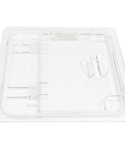 Nắp Khay Thực Phẩm Cambro 20CWL135 FlipLid - Cỡ 1/2, Bản Lề, Trong Suốt