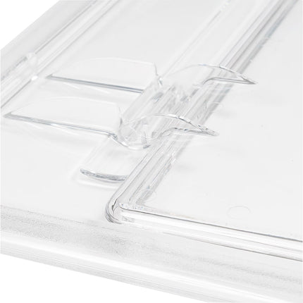 Nắp Khay Thực Phẩm Cambro 20CWL135 FlipLid - Cỡ 1/2, Bản Lề, Trong Suốt