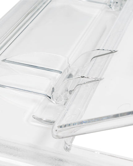 Nắp Khay Thực Phẩm Cambro 20CWL135 FlipLid - Cỡ 1/2, Bản Lề, Trong Suốt