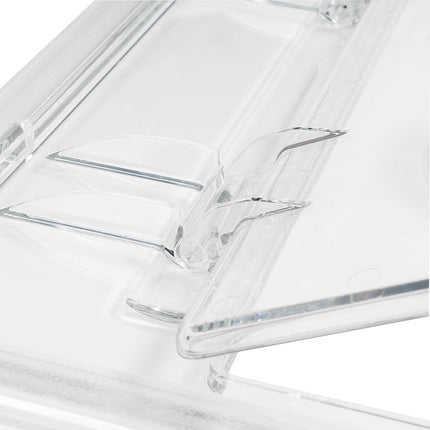Nắp Khay Thực Phẩm Cambro 20CWL135 FlipLid - Cỡ 1/2, Bản Lề, Trong Suốt