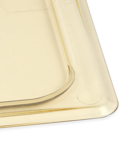 Cambro 20HPC150 Nắp Khay Thực Phẩm H-Pan - Kích Thước 1/2, Phẳng, Chống Dính, Màu Hổ Phách
