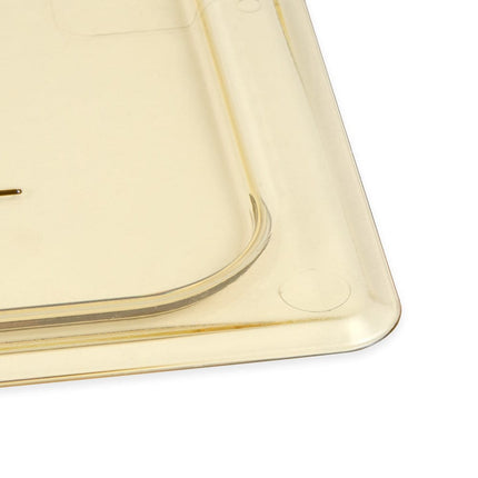Cambro 20HPC150 Nắp Khay Thực Phẩm H-Pan - Kích Thước 1/2, Phẳng, Chống Dính, Màu Hổ Phách