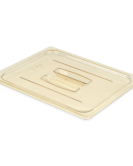 Nắp Khay Thực Phẩm Cambro 20HPCH150 H-Pan - Cỡ Nửa, Phẳng, Có Tay Cầm, Chống Dính, Màu Hổ Phách