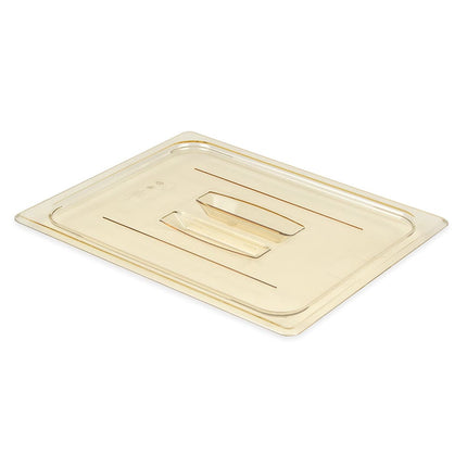 Nắp Khay Thực Phẩm Cambro 20HPCH150 H-Pan - Cỡ Nửa, Phẳng, Có Tay Cầm, Chống Dính, Màu Hổ Phách