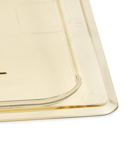 Nắp Khay Thực Phẩm Cambro 20HPCH150 H-Pan - Cỡ Nửa, Phẳng, Có Tay Cầm, Chống Dính, Màu Hổ Phách