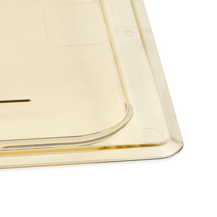 Nắp Khay Thực Phẩm Cambro 20HPCH150 H-Pan - Cỡ Nửa, Phẳng, Có Tay Cầm, Chống Dính, Màu Hổ Phách