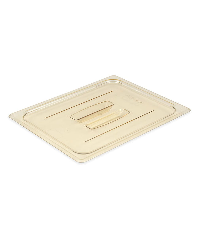 Nắp Khay Thực Phẩm Cambro 20HPCH150 H-Pan - Cỡ Nửa, Phẳng, Có Tay Cầm, Chống Dính, Màu Hổ Phách
