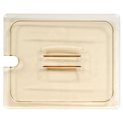 Nắp Khay Thực Phẩm Cambro 20HPCHN150 H-Pan - Kích Thước Nửa Khay, Có Rãnh, Tay Cầm, Chống Dính, Màu Hổ Phách