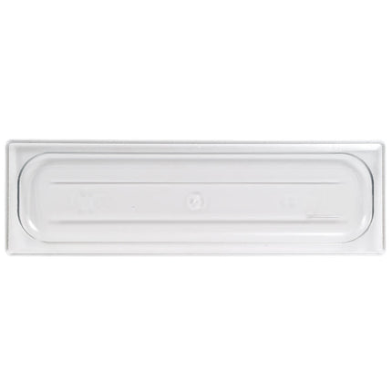 Cambro 20LPCWC135 Camwear Nắp Khay Đựng Thực Phẩm - Kích Cỡ Nửa Dài, Phẳng, Trong Suốt
