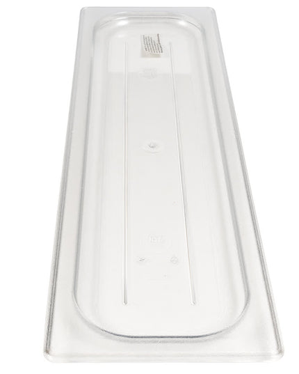 Cambro 20LPCWC135 Camwear Nắp Khay Đựng Thực Phẩm - Kích Cỡ Nửa Dài, Phẳng, Trong Suốt