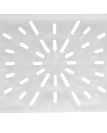 Cambro 20PPD190 Khay Ráo Nước Cho Khay Đựng Thực Phẩm - Kích Thước Nửa Khay, Trong Mờ