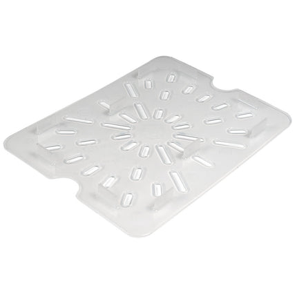 Cambro 20PPD190 Khay Ráo Nước Cho Khay Đựng Thực Phẩm - Kích Thước Nửa Khay, Trong Mờ