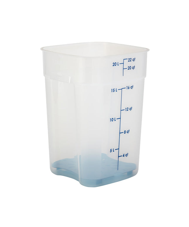 Hộp Đựng Thực Phẩm Vuông FreshPro Cambro 22SFSPROPP190 20.8 lít - CamSquare®, Polypropylene, Trong Mờ