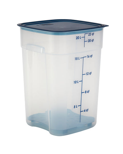 Hộp Đựng Thực Phẩm Vuông FreshPro Cambro 22SFSPROPP190 20.8 lít - CamSquare®, Polypropylene, Trong Mờ