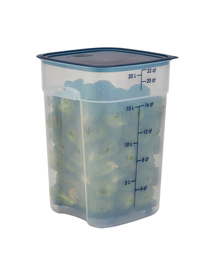 Hộp Đựng Thực Phẩm Vuông FreshPro Cambro 22SFSPROPP190 20.8 lít - CamSquare®, Polypropylene, Trong Mờ