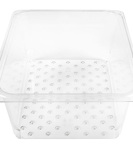 Cambro 25CLRCW135 Camwear Rổ Lọc - Cỡ Nửa, Sâu 12.7 cm, Trong Suốt