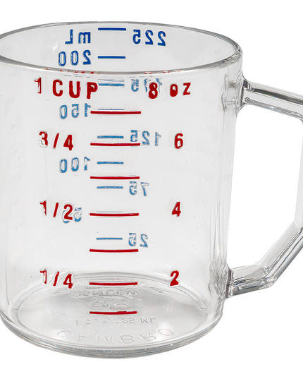 Cốc Đong Cambro 25MCCW135 237 ml Camwear Trong Suốt