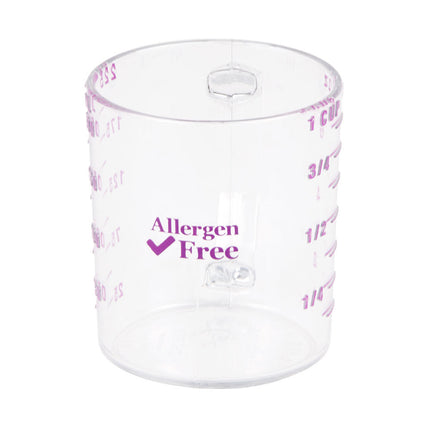 Cốc Đong Khô Cambro 25MCCW441 240 ml Polycarbonate Không Gây Dị Ứng Trong Suốt