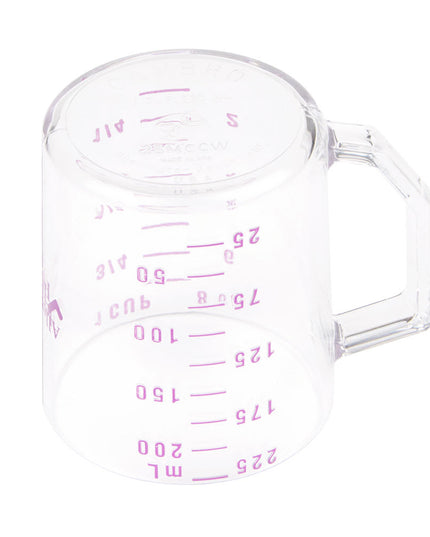 Cốc Đong Khô Cambro 25MCCW441 240 ml Polycarbonate Không Gây Dị Ứng Trong Suốt