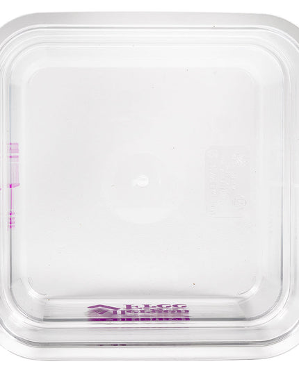Hộp Đựng Thực Phẩm Vuông Cambro 2SFSCW441 1.9 lít - CamSquare®, Không Gây Dị Ứng, Polycarbonate, Trong Suốt