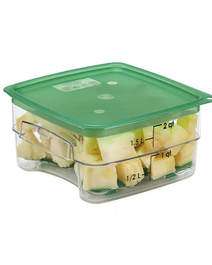 Cambro 2SFSFPDPP265 CamSquare® FreshPro Khay Thoát Nước Cho Hộp Đựng Thực Phẩm FreshPro 2 & 3.8 lít, Xanh Trong Mờ