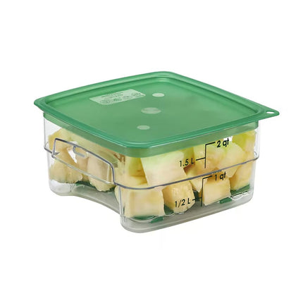 Cambro 2SFSFPDPP265 CamSquare® FreshPro Khay Thoát Nước Cho Hộp Đựng Thực Phẩm FreshPro 2 & 3.8 lít, Xanh Trong Mờ