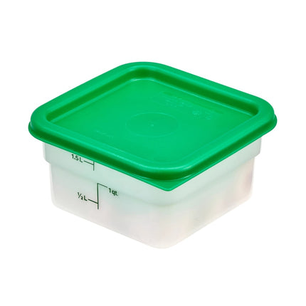 Hộp Đựng Thực Phẩm Vuông Cambro 2SFSP148 1.9 lít - CamSquare®, Trắng Tự Nhiên