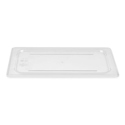 Cambro 30CWC135 Camwear Nắp Khay Đựng Thức Ăn - Kích Thước 1/3, Phẳng, Trong Suốt