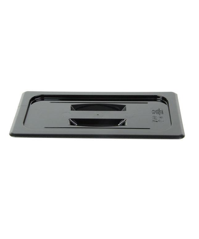 Nắp Khay Thực Phẩm Camwear Cambro 30CWCH110 - Cỡ 1/3, Phẳng Tay Cầm, Màu Đen