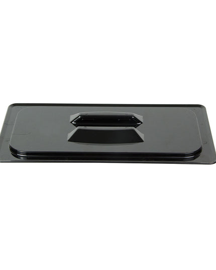 Nắp Khay Thực Phẩm Camwear Cambro 30CWCH110 - Cỡ 1/3, Phẳng Tay Cầm, Màu Đen