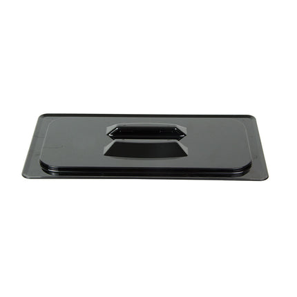 Nắp Khay Thực Phẩm Camwear Cambro 30CWCH110 - Cỡ 1/3, Phẳng Tay Cầm, Màu Đen