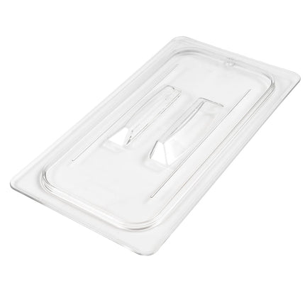 Nắp Khay Thực Phẩm Cambro 30CWCH135 Kích Thước 1/3 Có Tay Cầm, Polycarbonate, Trong Suốt