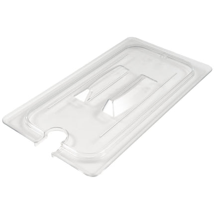 Nắp Khay Thực Phẩm Cambro 30CWCHN135 Cỡ 1/3 Có Tay Cầm, Polycarbonate, Trong Suốt