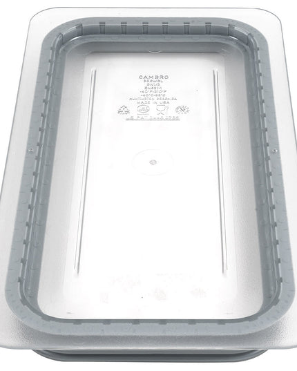 Cambro 30CWGL135 Nắp Khay Thực Phẩm GripLid - Kích Thước 1/3, Trong Suốt