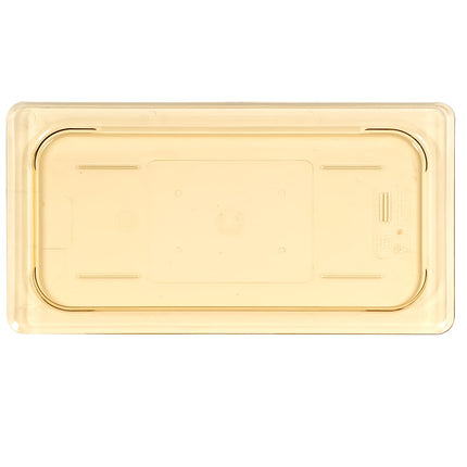 Nắp Khay Đựng Thực Phẩm Cambro 30HPC150 H-Pan - Cỡ 1/3, Chống Dính, Phẳng, Màu Hổ Phách