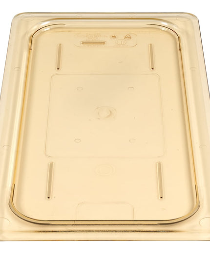 Nắp Khay Đựng Thực Phẩm Cambro 30HPC150 H-Pan - Cỡ 1/3, Chống Dính, Phẳng, Màu Hổ Phách
