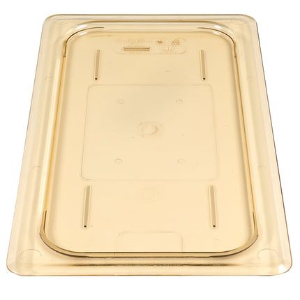 Nắp Khay Đựng Thực Phẩm Cambro 30HPC150 H-Pan - Cỡ 1/3, Chống Dính, Phẳng, Màu Hổ Phách