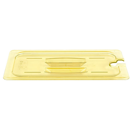 Cambro 30HPCHN150 Nắp Khay Thực Phẩm H-Pan - Kích Thước 1/3, Chống Dính, Có Rãnh Tay Cầm, Màu Hổ Phách